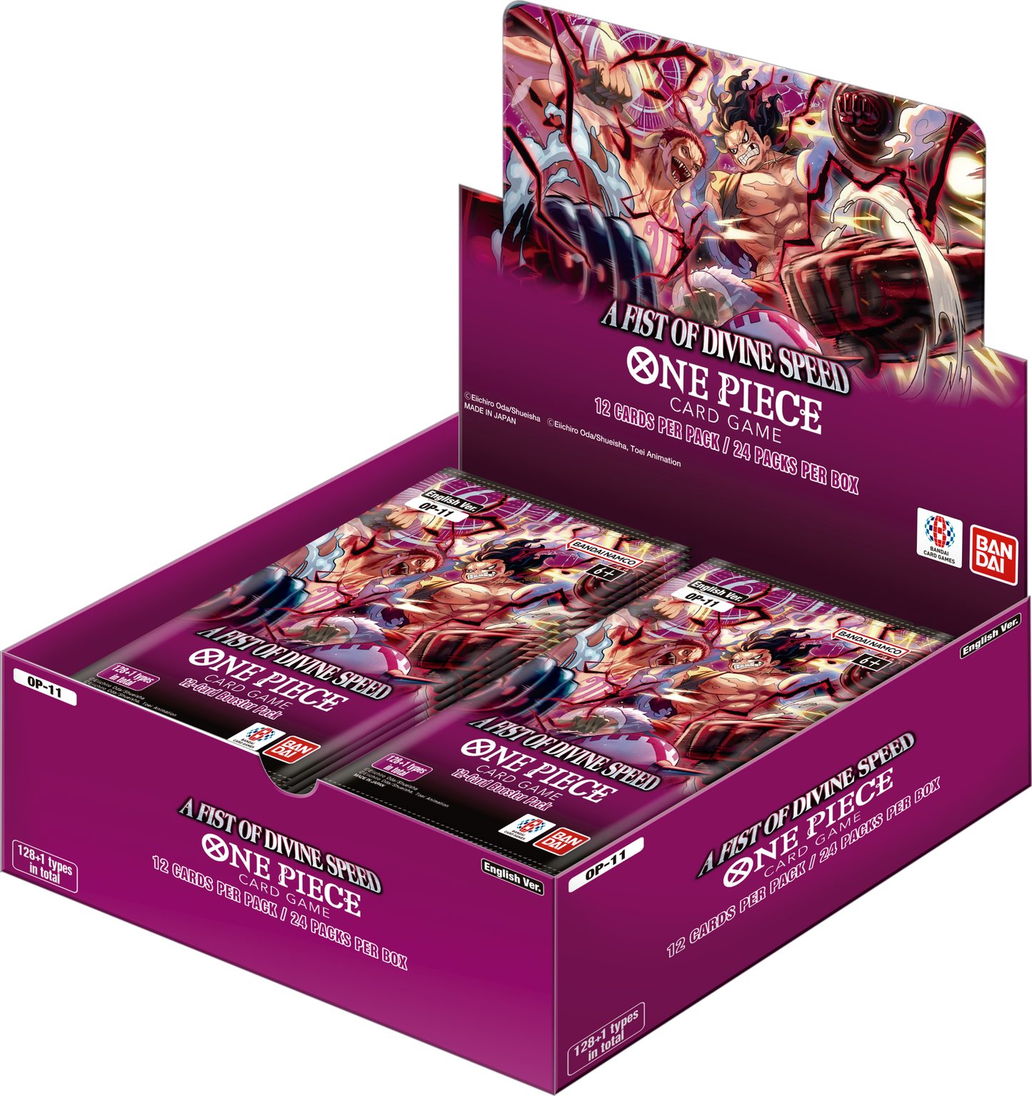 One Piece Card Game: Booster Box - (OP-11) A Fist Of Divine Speed