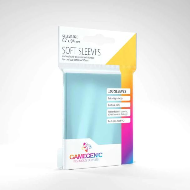 Gamegenic Soft sleeves 1 pack of 100