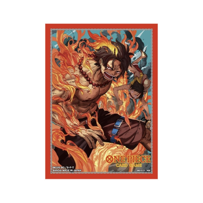 ONE PIECE Card Game SLEEVE AUTHORIZED RETAILERS EDITION vol.5 Portgas.D.Ace
