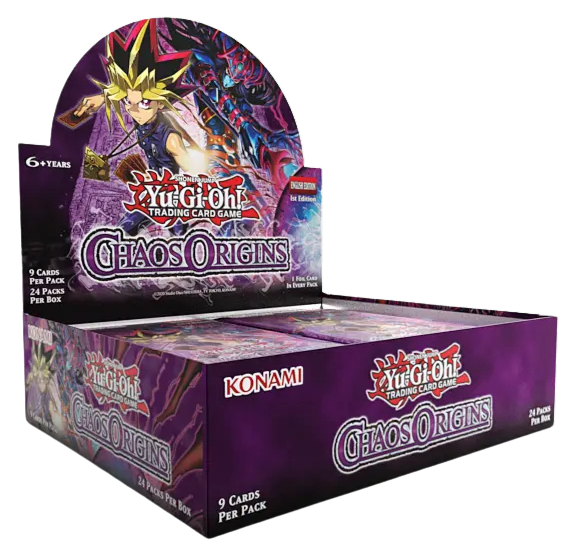 Yu-Gi-Oh! -Chaos Origins - Booster Box (24 Packs) English RELEASE 03/07