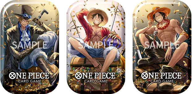One Piece TCG -Tins Vol.2 Set of 3 (Luffy+Sabo+Ace)