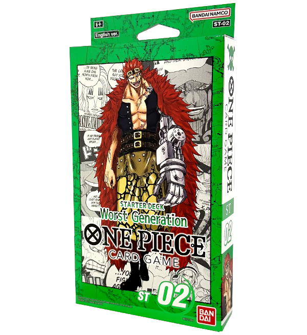 One Piece Card Game Starter Deck ST-02 - The Worst Generation-