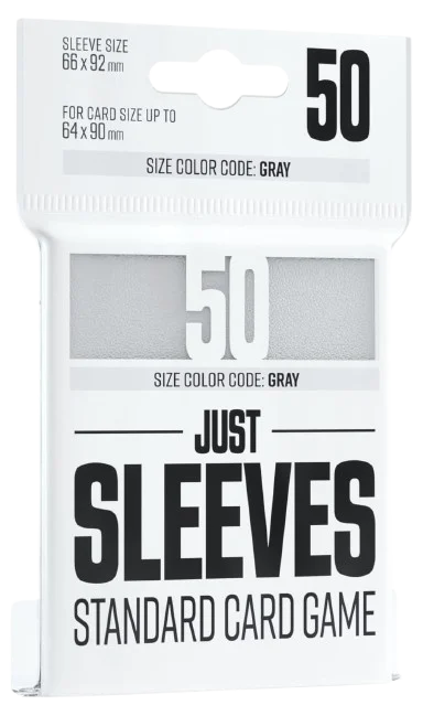 Just Sleeves: Standard Card Game Clear (50)