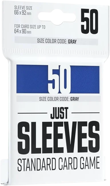 Just Sleeves: Standard Card Game Blue (50)