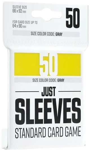 Just Sleeves: Standard Card Game Yellow (50)