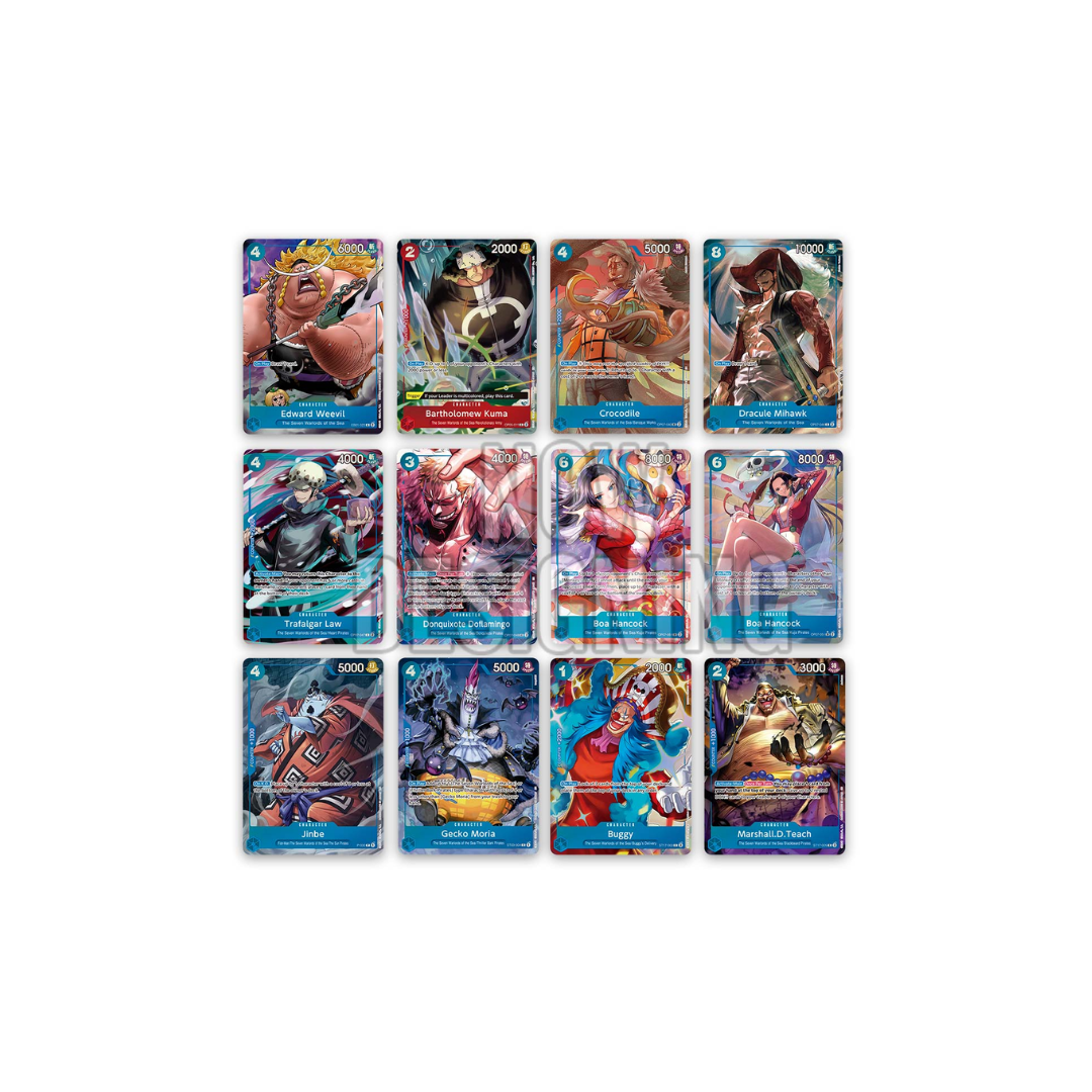 One Piece TCG: Seven warlords of the Sea Binder set