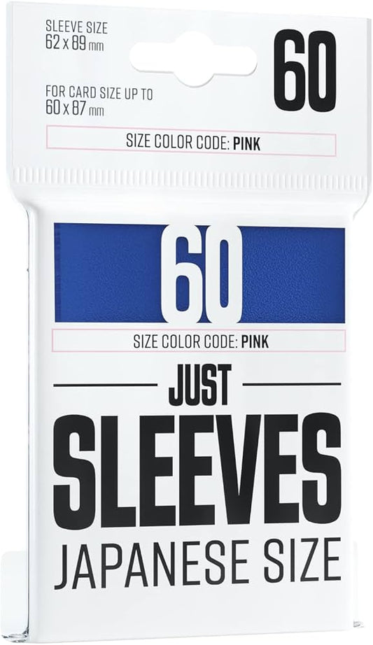 Just Sleeves: Japanese Size Blue (60)