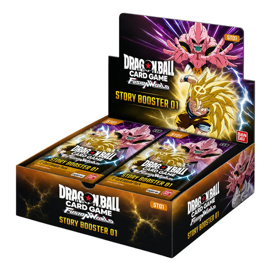 Dragon Ball Super CG Fusion World - Story Booster 01 (ST01) - Booster Box ENG