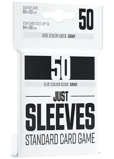 Just Sleeves: Standard Card Game Black (50)