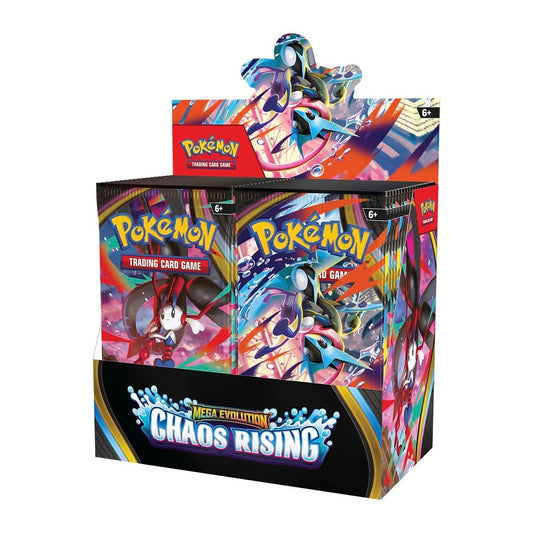Pokemon TCG Mega Evolution Chaos Rising Booster Box (36 Packs)Sealed ,Release Date 22/5