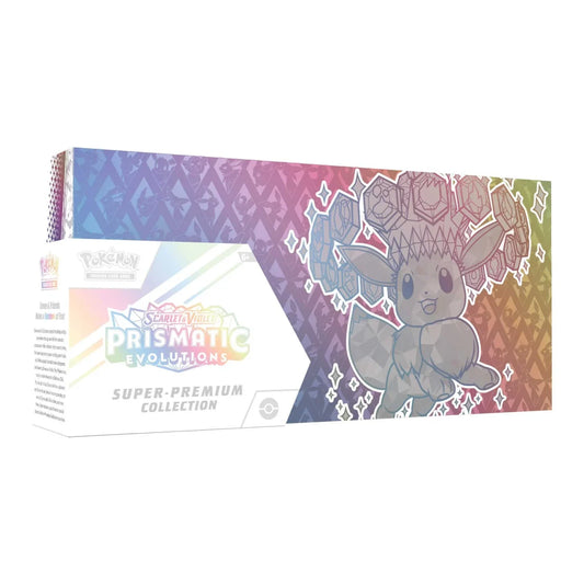 Pokémon Scarlet Violet Prismatic Evolutions Super Premium Collection