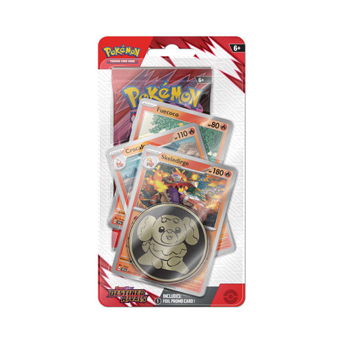 Pokemon TCG: Scarlet & Violet 10 - Destined Rivals - 
Premium Checklane Red