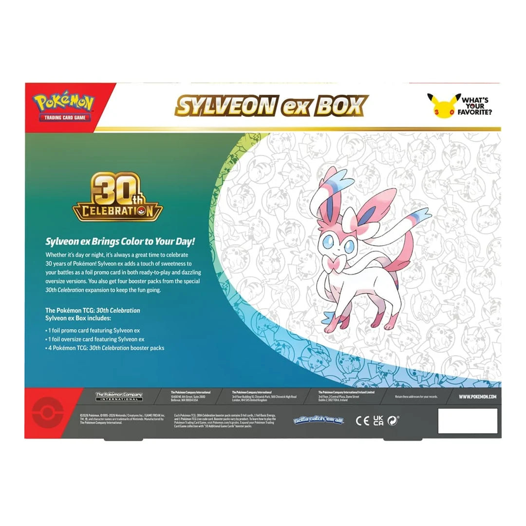 Pokémon TCG: ex Box - Sylveon - 30th Celebration