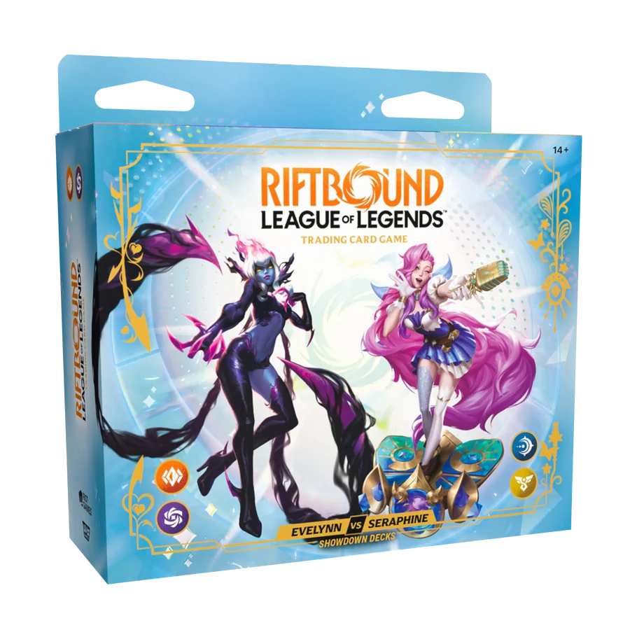 Riftbound: League of Legends Trading Card Game -Radiance Showdown Deck: Evelyn vs. Seraphine