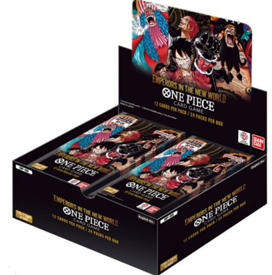 One Piece Card Game: Booster Box - (OP-09) The four Emperors