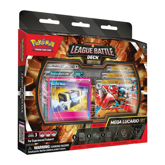 Pokemon Mega Lucario ex League Battle Deck PRE-SALE- RELEASE 22/05/26
