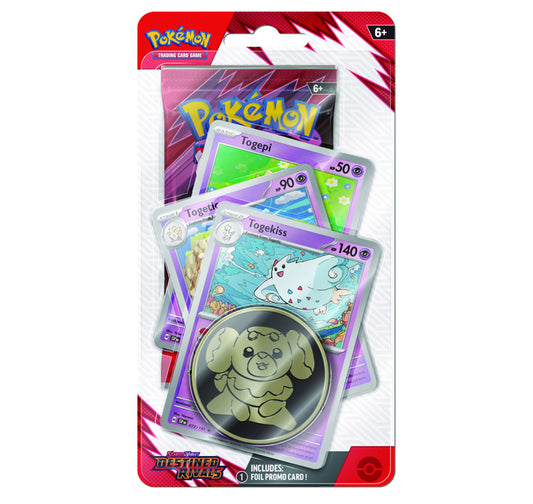 Pokemon TCG: Scarlet & Violet 10 - Destined Rivals - 
Premium Checklane Purple