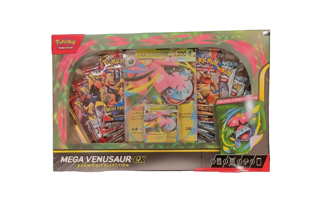 Pokémon TCG: Mega Venusaur ex Premium Collection - English -