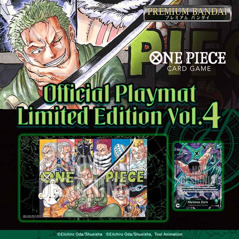 One Piece Card Game: Official Playmat - Limited Edition Vol.4 -