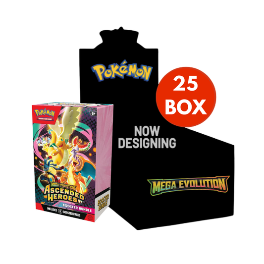 Pokemon Ascended Heroes Booster Bundle Sealed Case ( 25x )