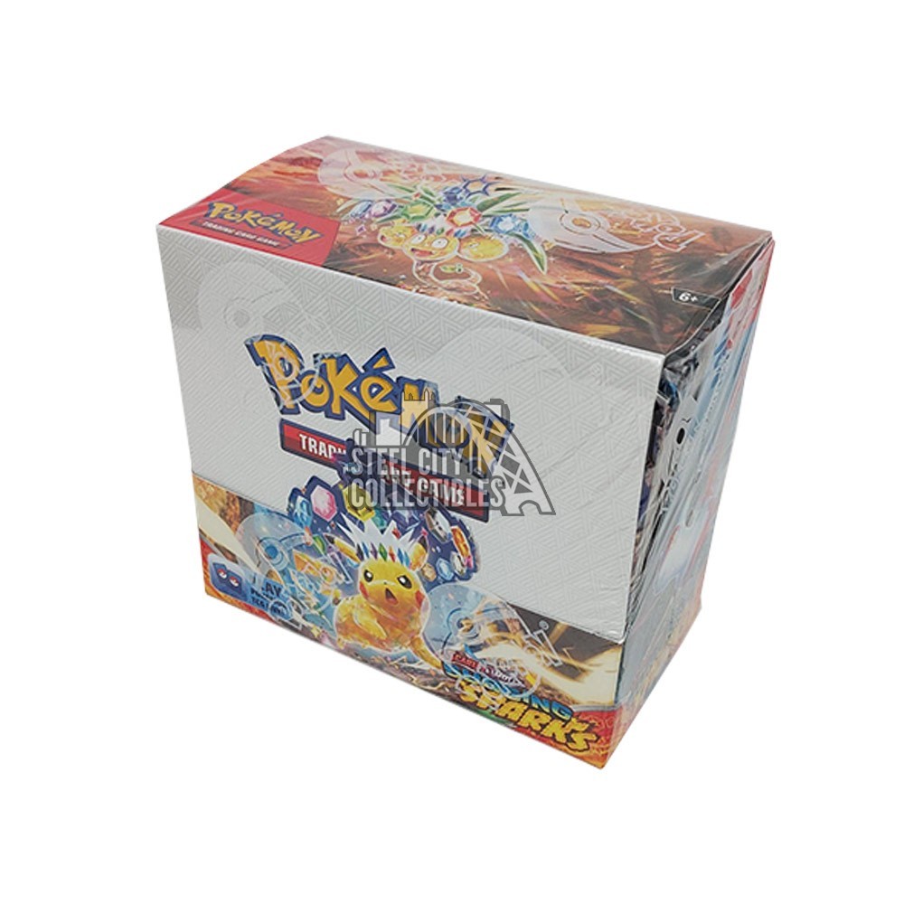 Pokémon TCG Surging Sparks Sealed Booster Box 36 Packs New & Factory Sealed