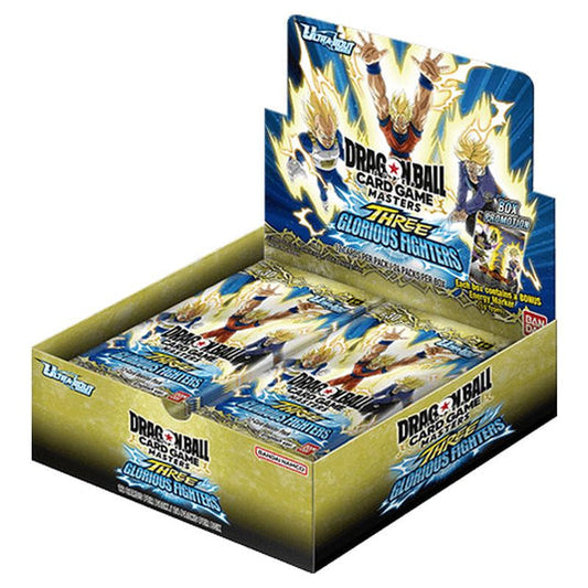 Dragon Ball Super Booster Box B30 English Sealed Three Glorious Fighters