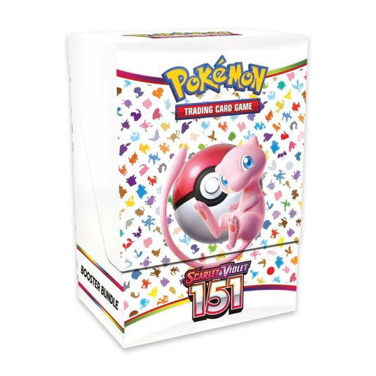 Pokemon TCG Scarlet & Violet 151 Booster Bundle Sealed Box, 6 Booster Packs