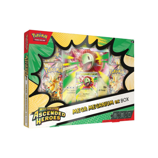 Pokemon Ascended Heroes Mega Meganium ex Box Release Date 24/04/2026