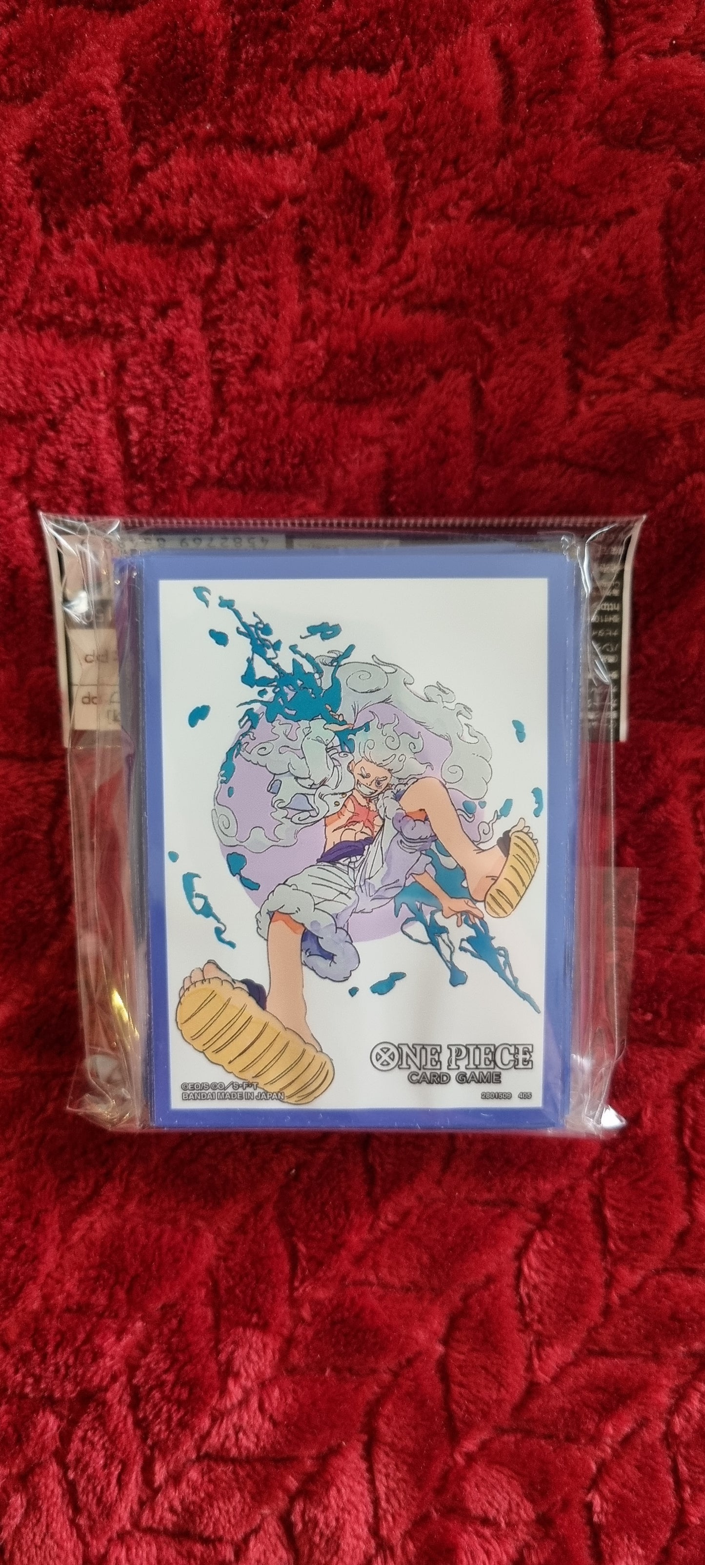 Monkey D. Luffy 70 Sleeves One Piece Card Game Official Vol.12