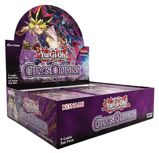 Yu-Gi-Oh! -Chaos Origins - Booster Box (24 Packs) English  RELEASE 03/07