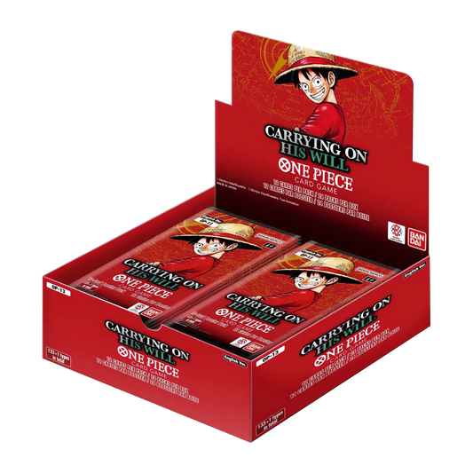 Preorder: One Piece Card Game: Op-13 Booster Box Carrying on his Will: Release Date 07/11/2025