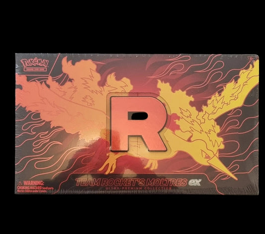 Pokemon Team Rocket's Moltres ex Ultra Premium Collection