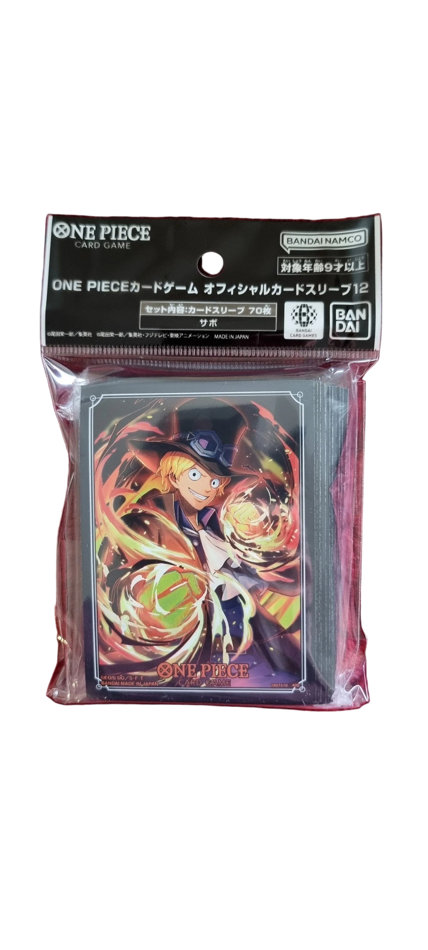 Sabo 70 Sleeves One Piece Card Game Official Vol.12