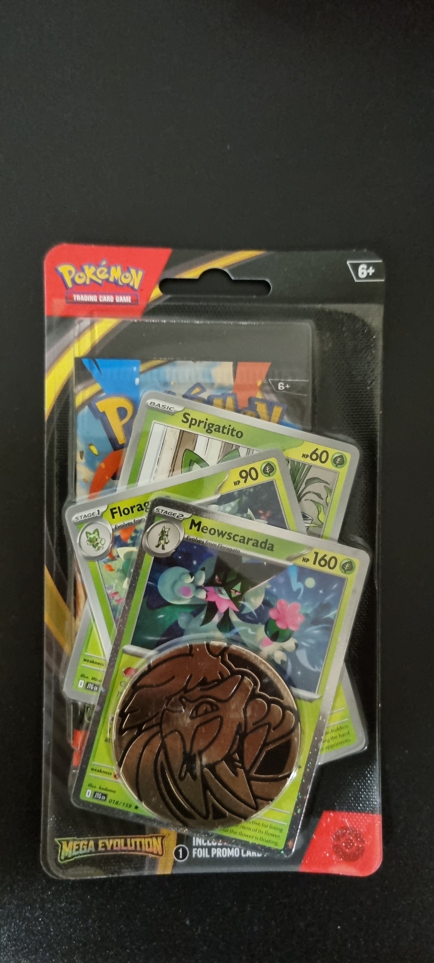 Pokemon Trading Card Game - Mega Evolution Checklane Blister (Meowscarada)