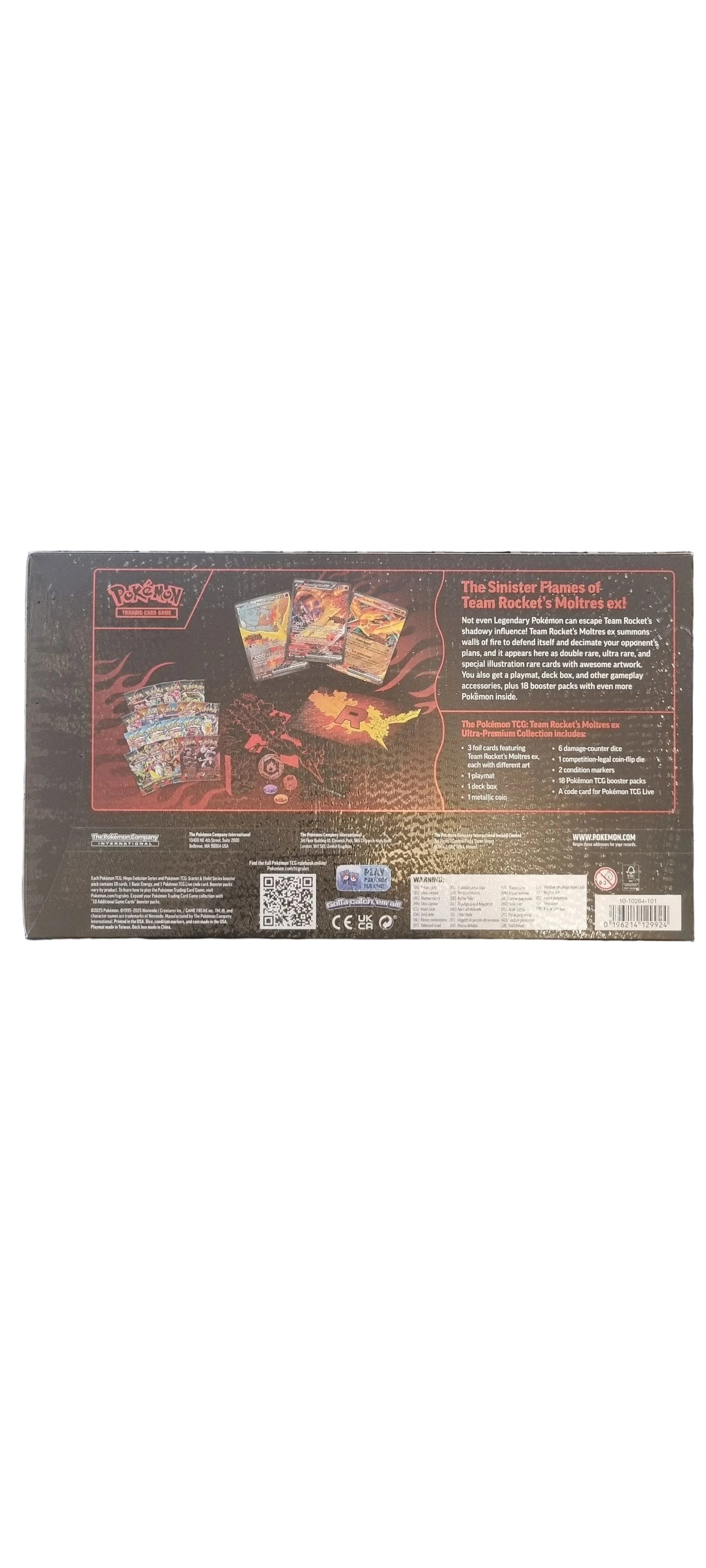 Pokemon Team Rocket's Moltres ex Ultra Premium Collection