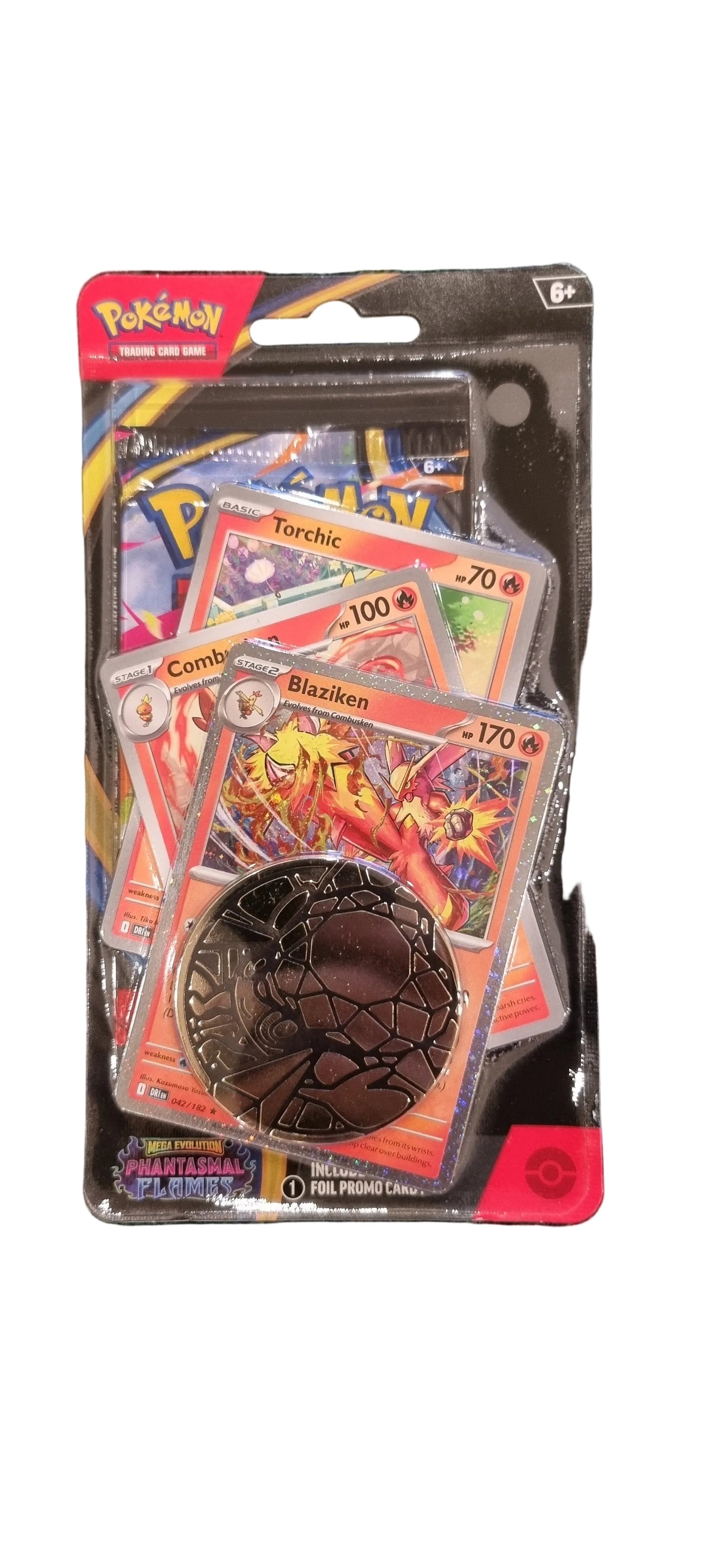 Pokemon TCG Phantasmal Flames Blaziken Blister Pack CHECKLANE