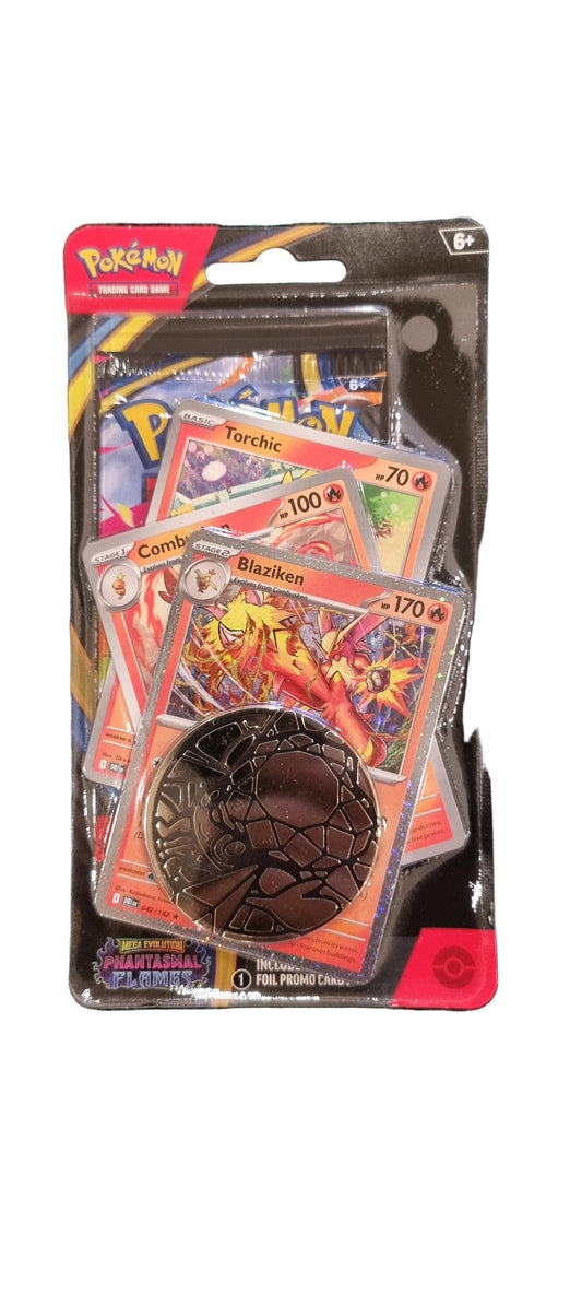 Pokemon TCG Phantasmal Flames Blaziken Blister Pack CHECKLANE