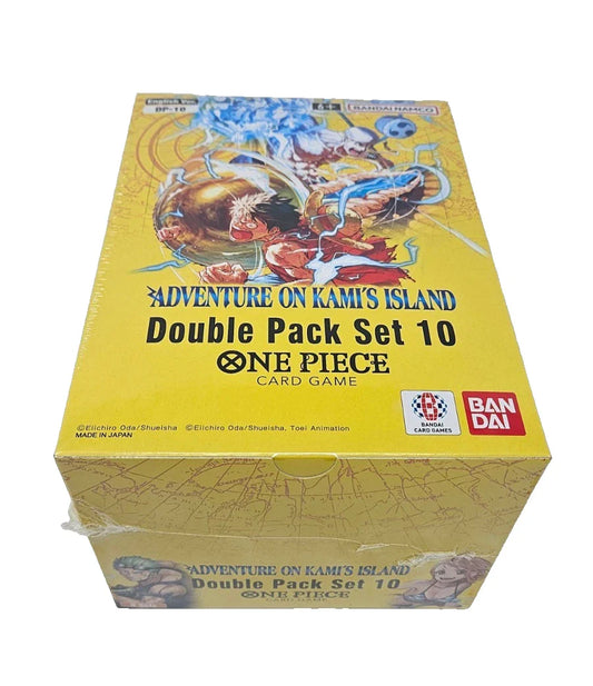 One Piece Card Game: Double Pack 10 (DP-10) (OP15 EB04 ) Sealed Box x8 Units
